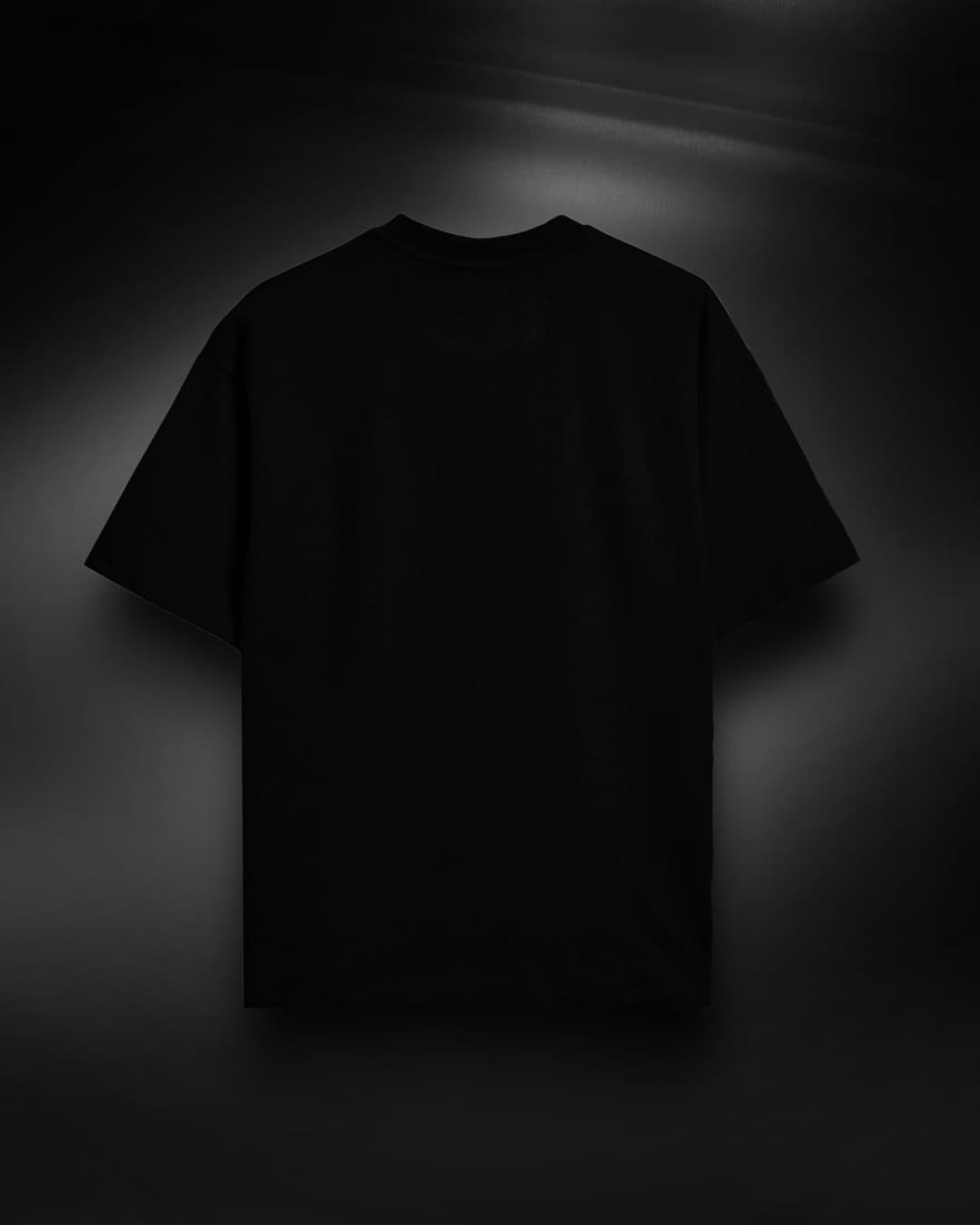 Kommarthi Essentials-Midnight Core Black Oversized Tee