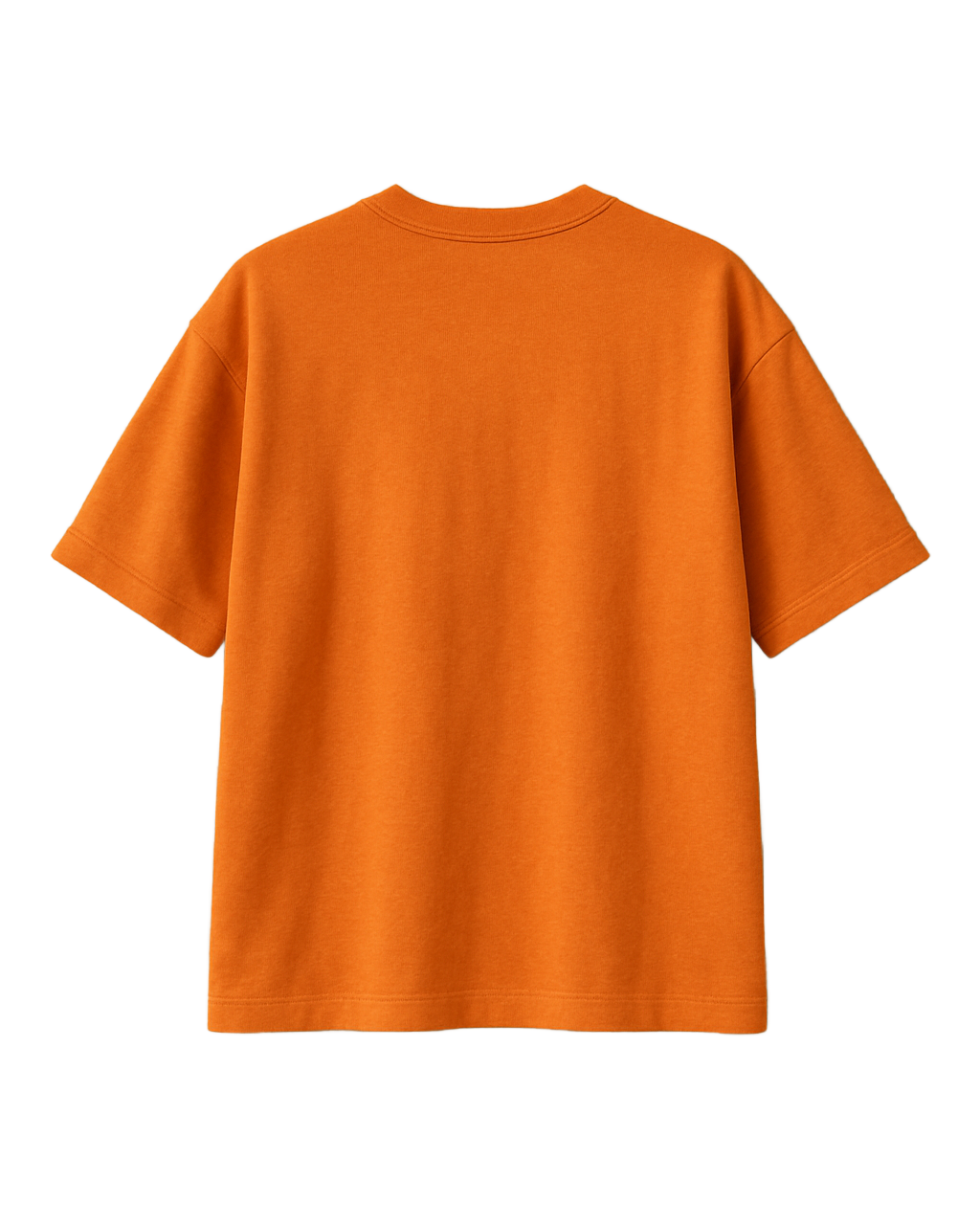 Kommarthi Essentials-Orange Classic Oversized Tee