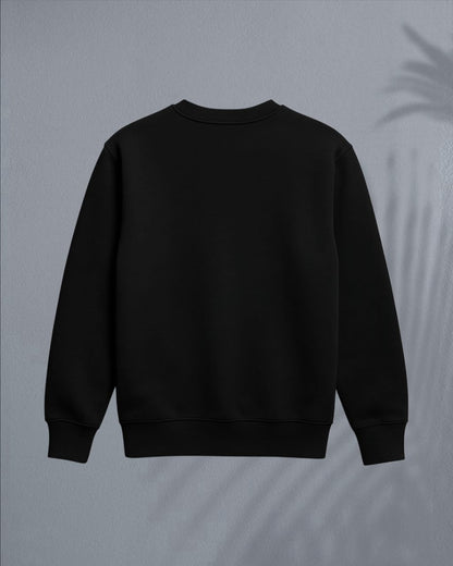 Kommarthi Essentials Black Sweatshirt